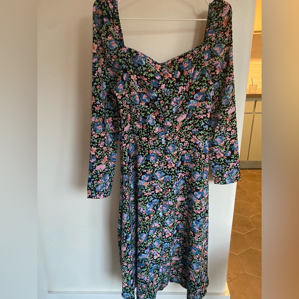 NWT Nasty Gal Holy Slit Midi Dress